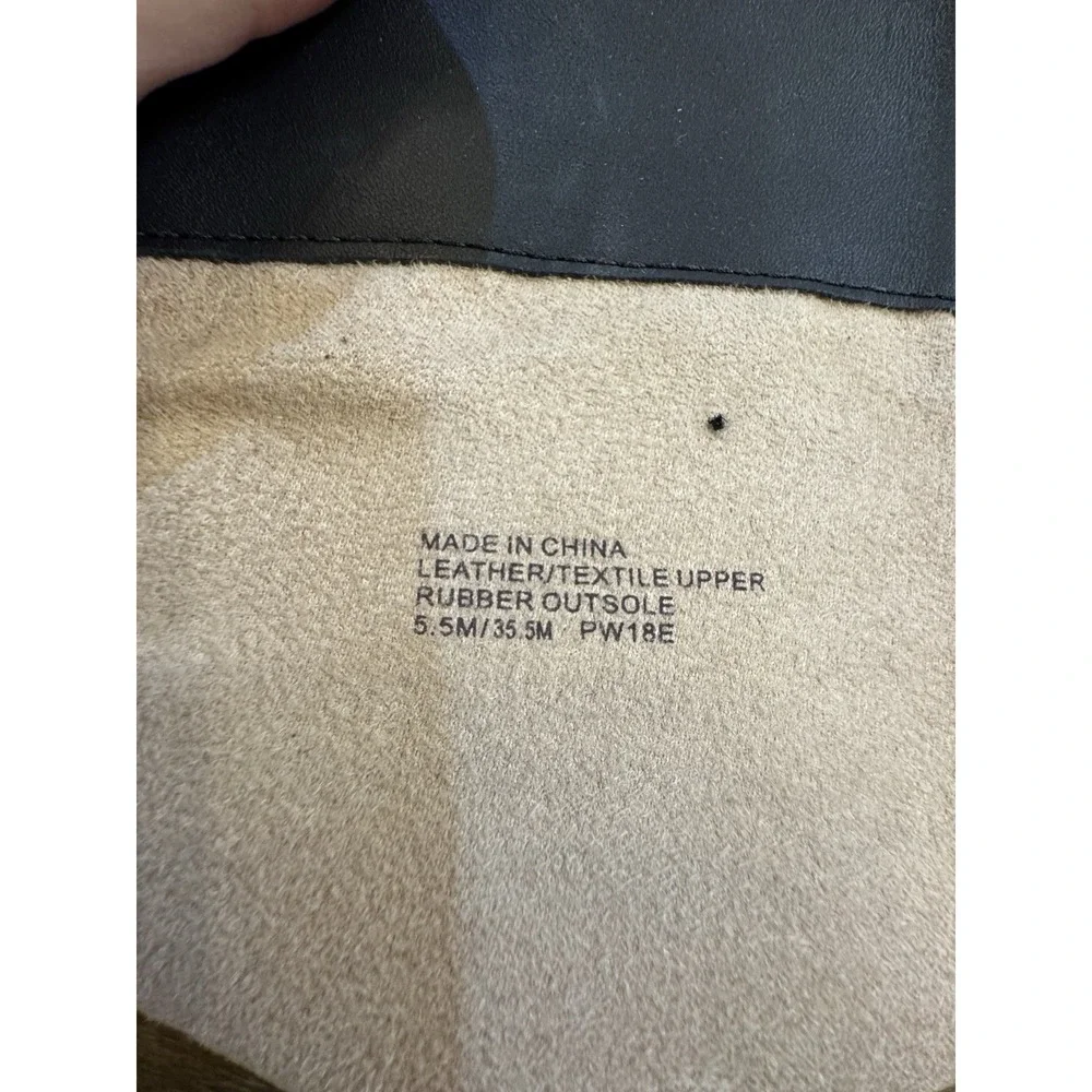 Michael Michael Kors Bromley Over The Knee Riding Boots Women's Black Size 5.5